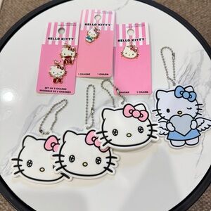 Hello Kitty Keychain & Charm Bundle – Sanrio Cute Accessories